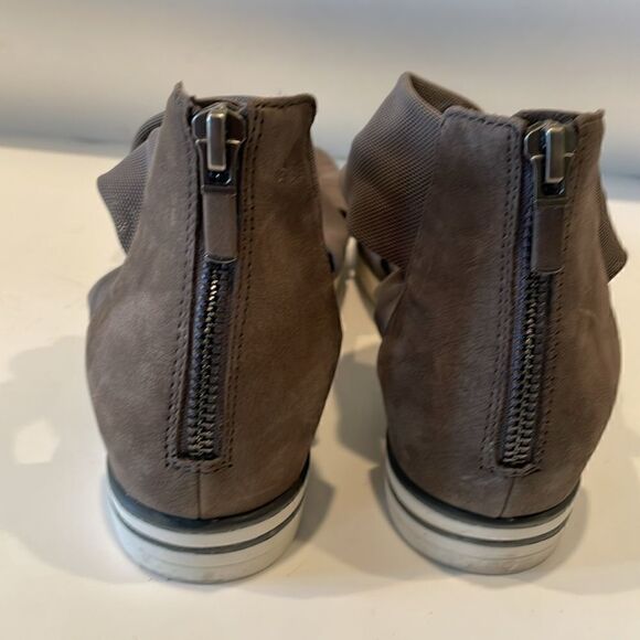 Eileen Fisher lace up gray sandals women’s size 8 - Picture 3 of 6